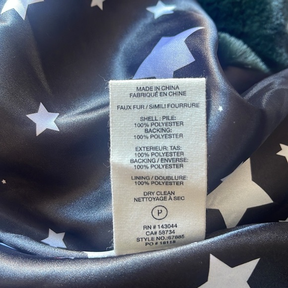 Avec Les Filles Faux Fur Emerald Green Shawl Collar Coat - Picture 9 of 11